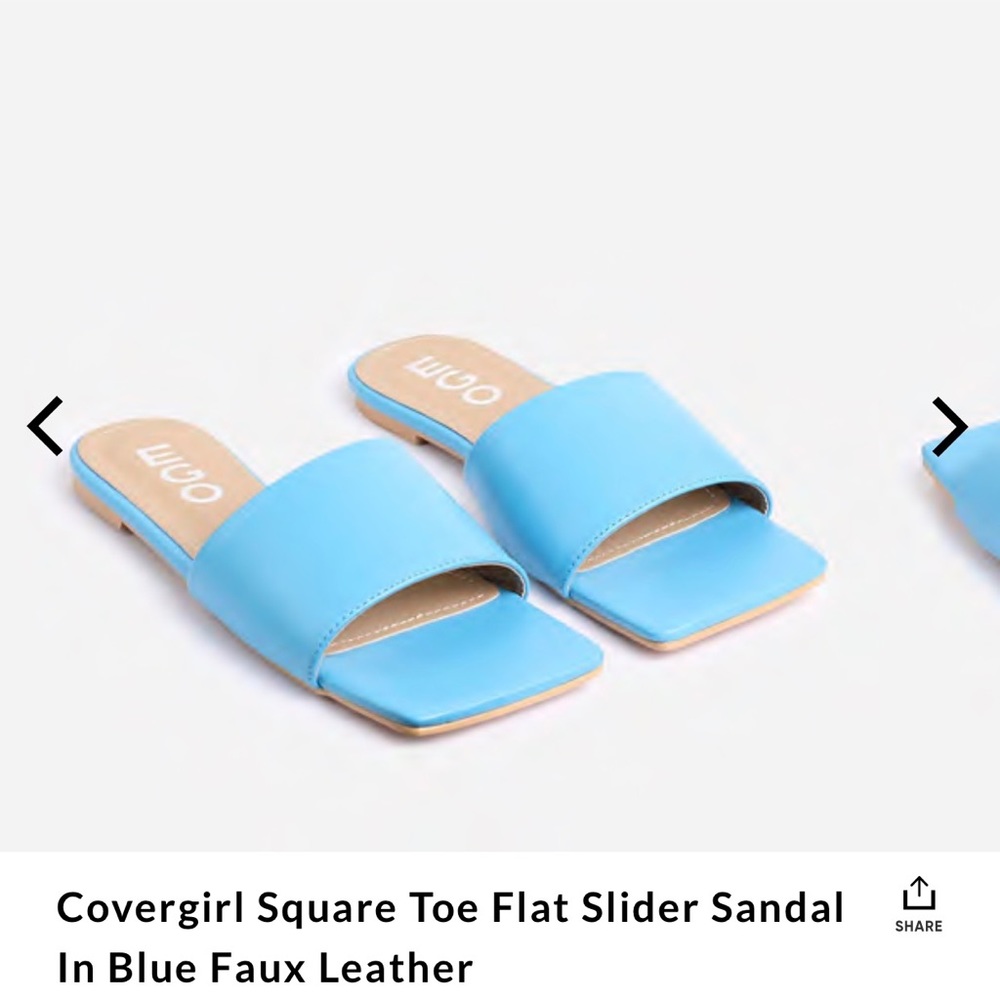 Blue sandals🦋